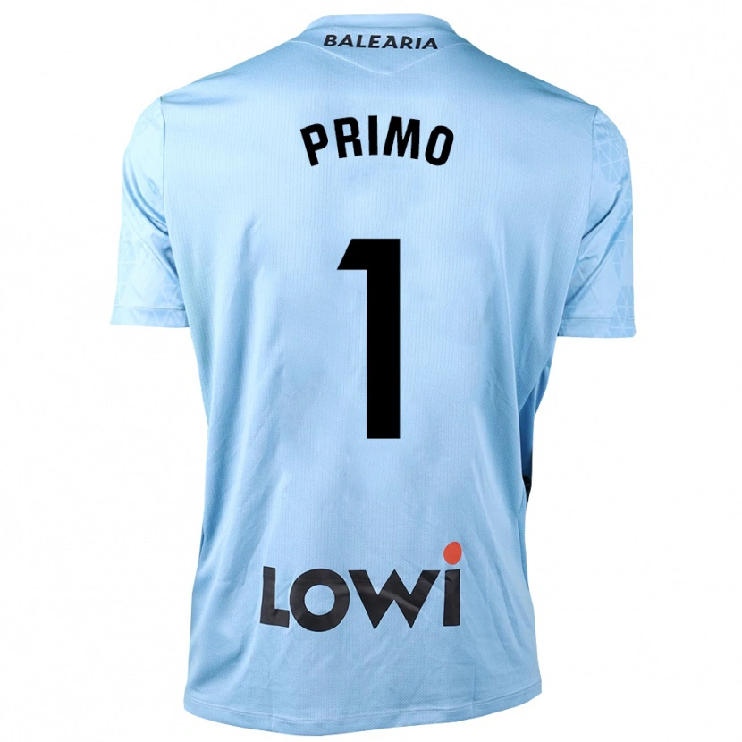 Danxenキッズアレハンドロ・プリモ#1ライトブルーブラックゴールキーパー シャツ2025/26ジャージーユニフォーム