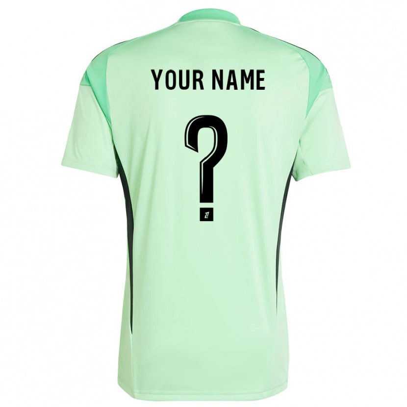 DanxenキッズパリFCライトグリーンブラックゴールキーパー シャツ2025/26ジャージーユニフォーム