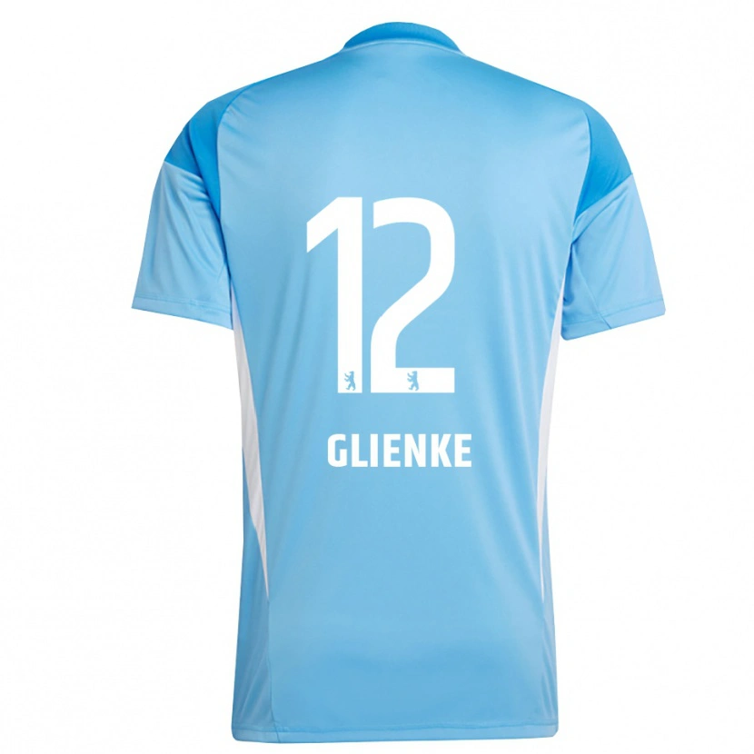 DanxenキッズNiklas Glienke#12青黒ゴールキーパー シャツ2025/26ジャージーユニフォーム