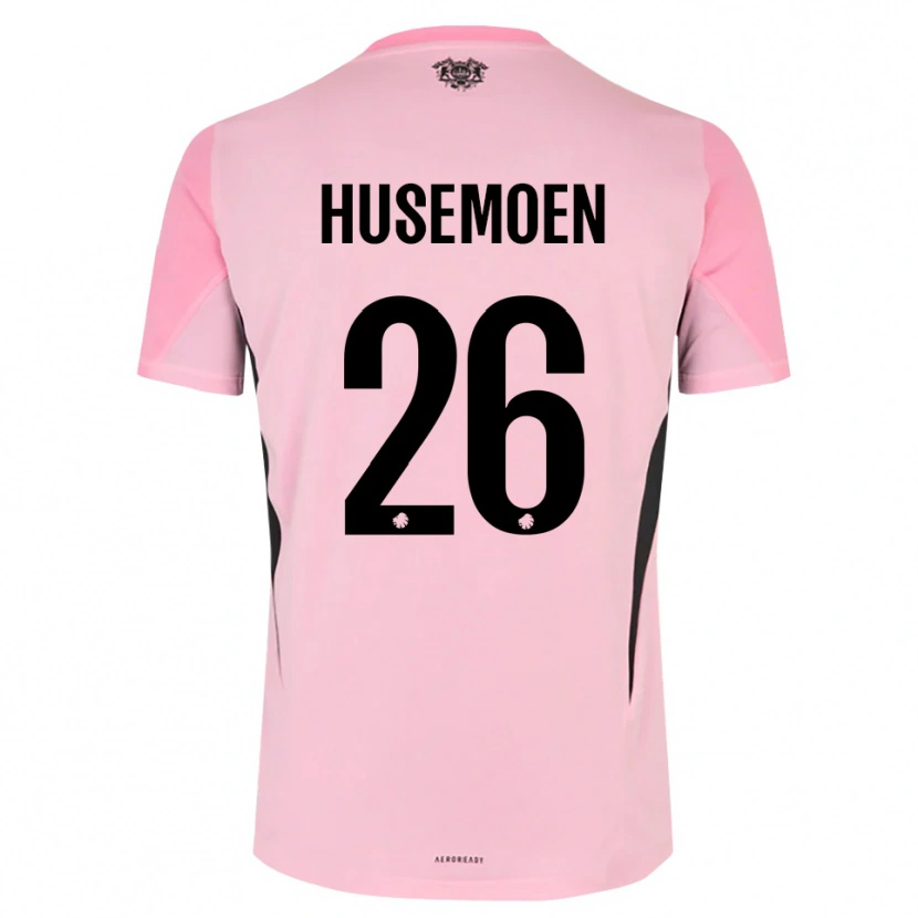 DanxenキッズAstrid Husemoen#26ピンクブラックゴールキーパー シャツ2025/26ジャージーユニフォーム