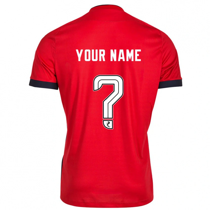 DanxenメンズダンディーFCレッドホワイトゴールキーパー シャツ2025/26ジャージーユニフォーム