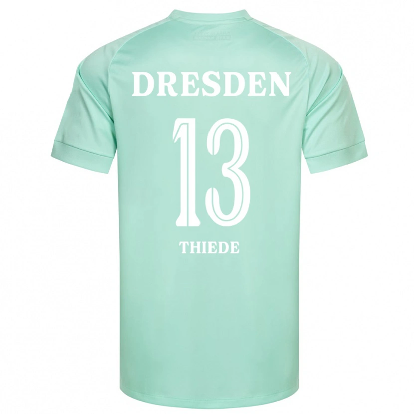 DanxenメンズTristan Thiede#13ライトグリーンホワイトゴールキーパー シャツ2025/26ジャージーユニフォーム