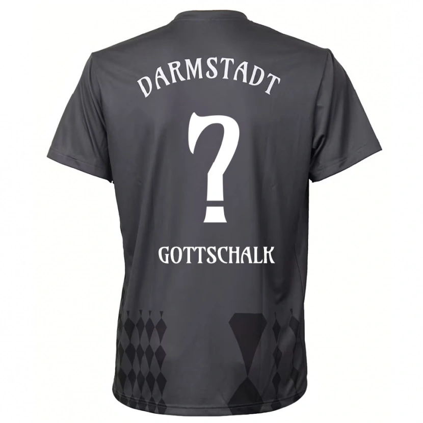 DanxenメンズTian Gottschalk#0ダークグレーゴールキーパー シャツ2025/26ジャージーユニフォーム