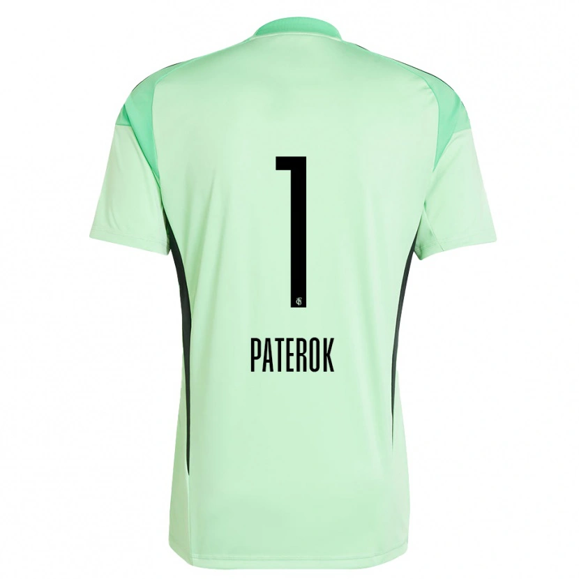 DanxenメンズTim Paterok#1ライトグリーンブラックゴールキーパー シャツ2025/26ジャージーユニフォーム