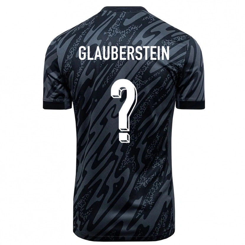 DanxenメンズJonas Glauberstein#0ブラックグレーゴールキーパー シャツ2025/26ジャージーユニフォーム