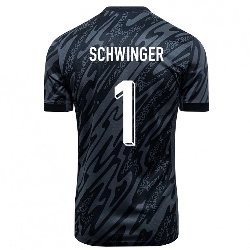 DanxenメンズHolm Schwinger#1ブラックグレーゴールキーパー シャツ2025/26ジャージーユニフォーム