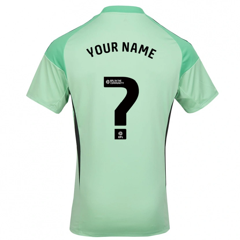 Danxenメンズレスター・シティFCライトグリーン ブラックゴールキーパー シャツ2025/26ジャージーユニフォーム