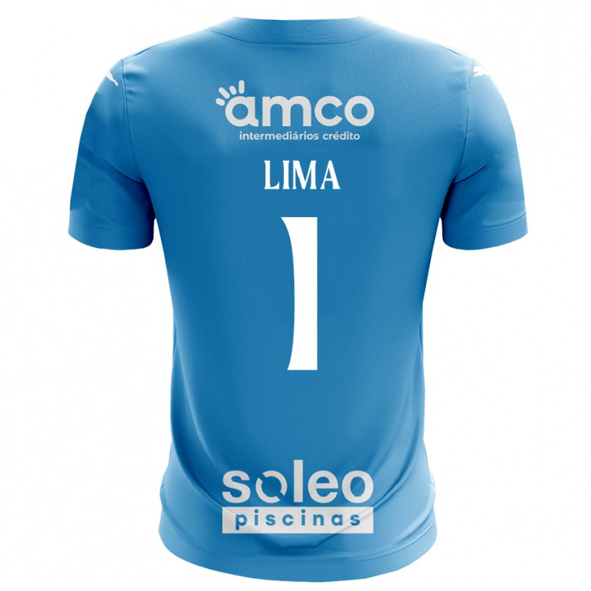 DanxenメンズAline Lima#1青 白ゴールキーパー シャツ2025/26ジャージーユニフォーム