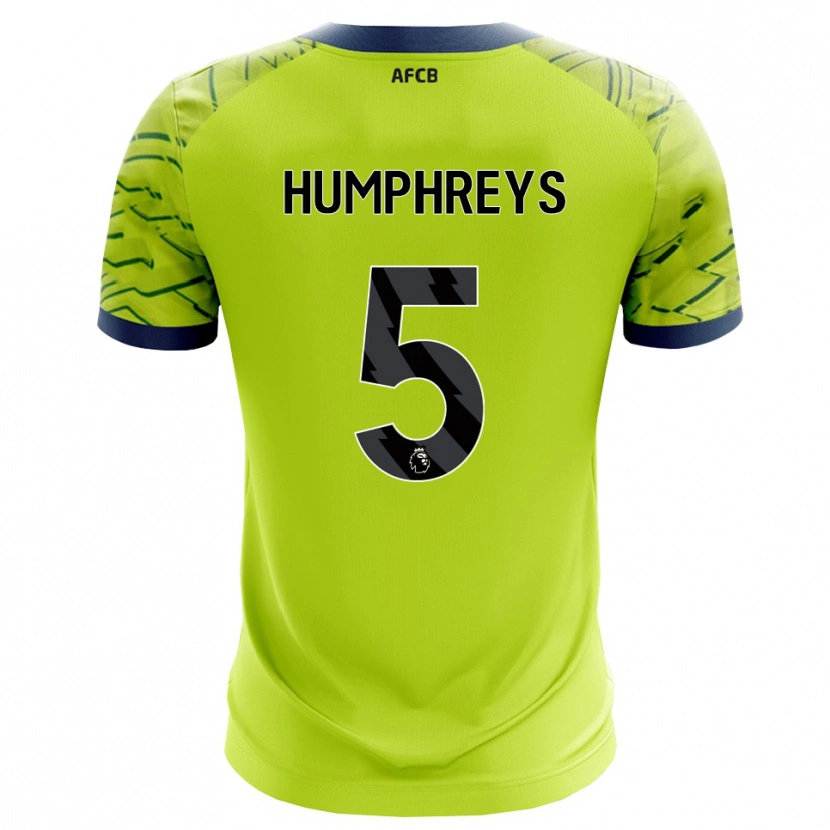 DanxenメンズHolly Humphreys#5緑 黄色ゴールキーパー シャツ2025/26ジャージーユニフォーム