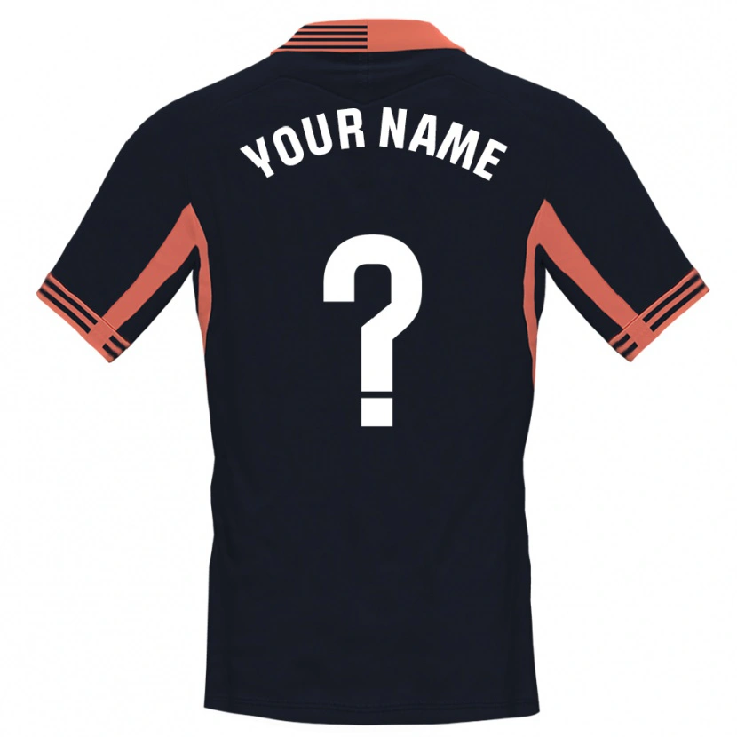 DanxenメンズビジャレアルCFブラックホワイトオレンジゴールキーパー シャツ2025/26ジャージーユニフォーム