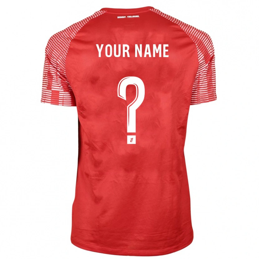 DanxenメンズアンジェSCOレッドホワイトゴールキーパー シャツ2025/26ジャージーユニフォーム