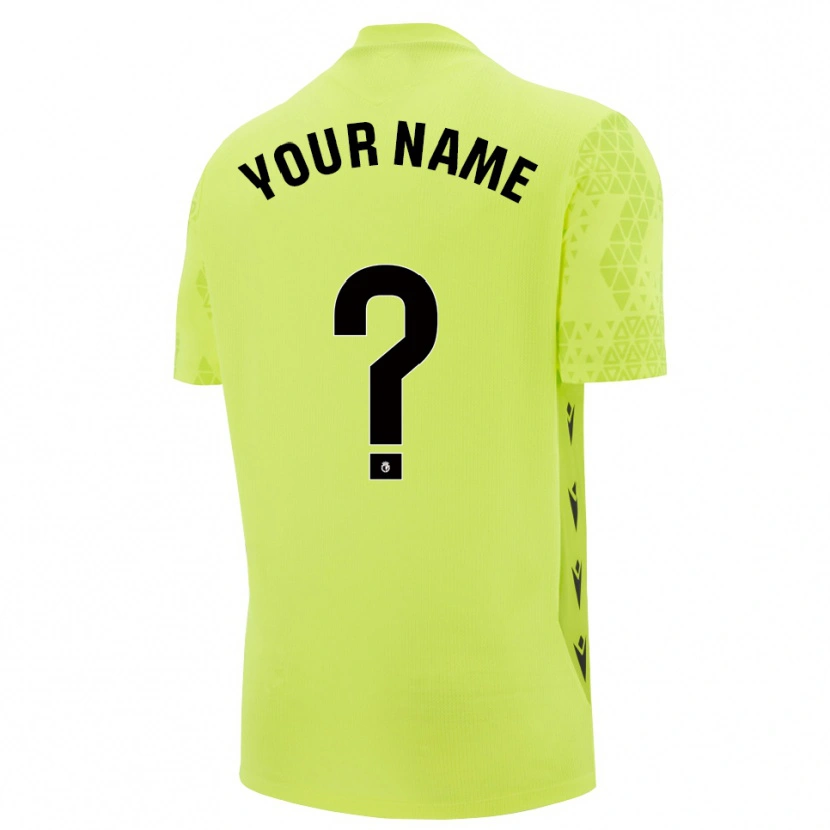 DanxenメンズブルゴスCFイエログリーンブラックゴールキーパー シャツ2025/26ジャージーユニフォーム