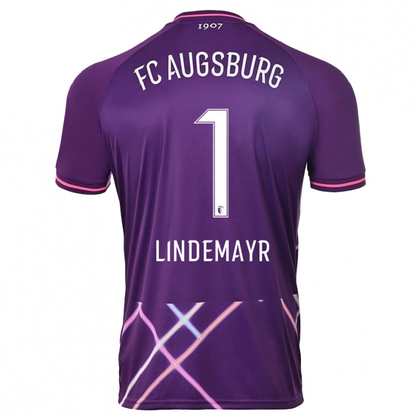 DanxenメンズLisa Lindemayr#1紫ピンクゴールキーパー シャツ2025/26ジャージーユニフォーム