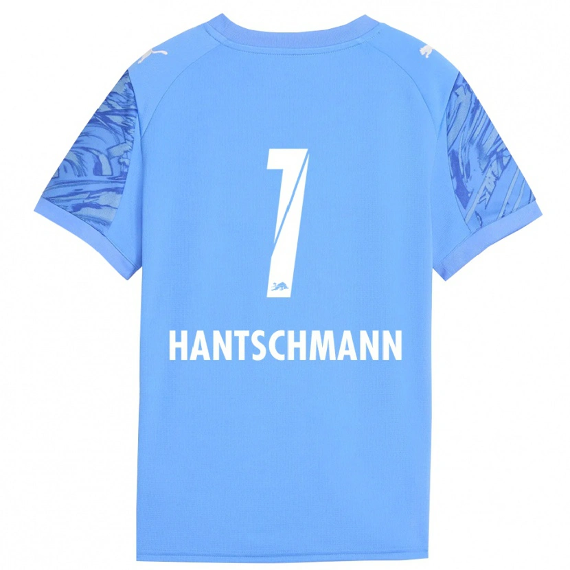 DanxenメンズFranz Hantschmann#1ロイヤルブルー赤ゴールキーパー シャツ2025/26ジャージーユニフォーム