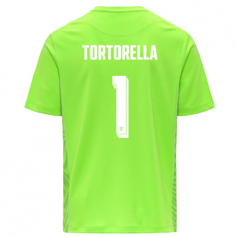 DanxenメンズDiego Tortorella#1ローングリーンホワイトゴールキーパー シャツ2025/26ジャージーユニフォーム
