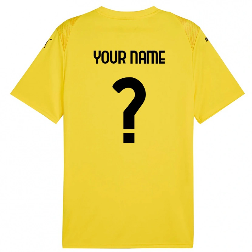 DanxenメンズUSサレルニターナ1919イエローブラックゴールキーパー シャツ2025/26ジャージーユニフォーム