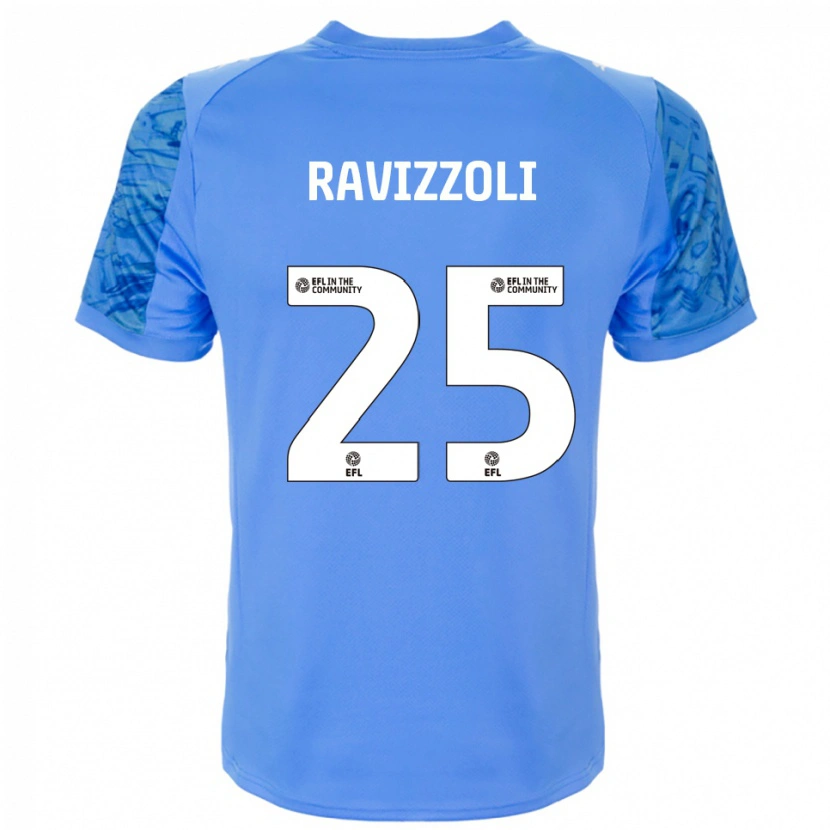DanxenメンズFranco Ravizzoli#25ドジャーブルーゴールキーパー シャツ2025/26ジャージーユニフォーム