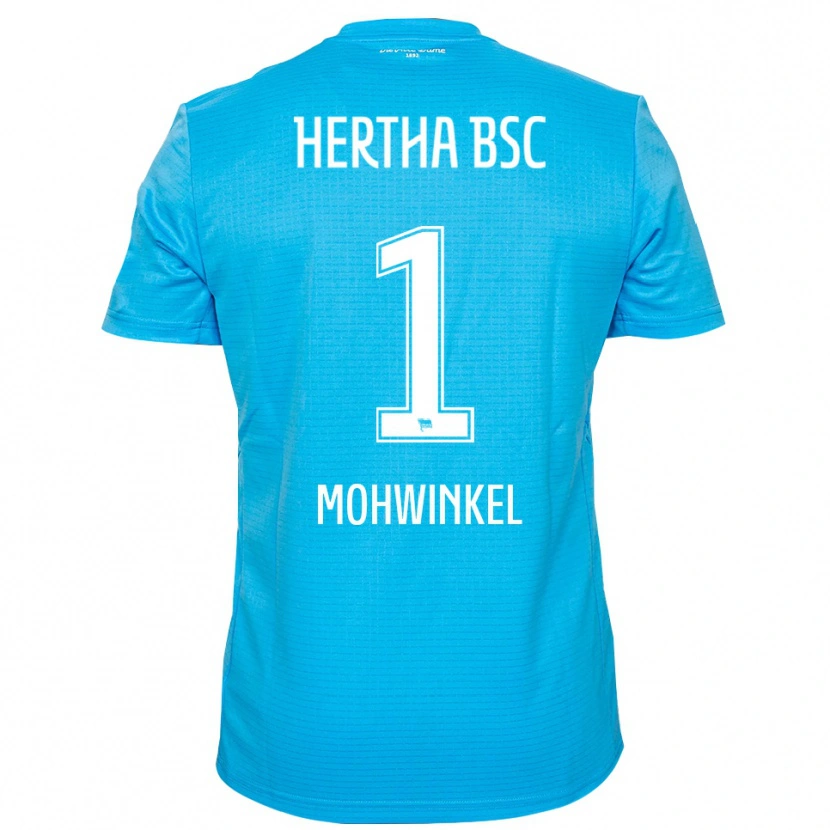 DanxenメンズMaximilian Mohwinkel#1ライトブルーホワイトゴールキーパー シャツ2025/26ジャージーユニフォーム