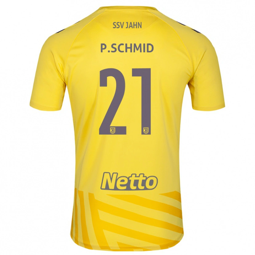 DanxenメンズPaul Schmid#21イエローグレーゴールキーパー シャツ2025/26ジャージーユニフォーム