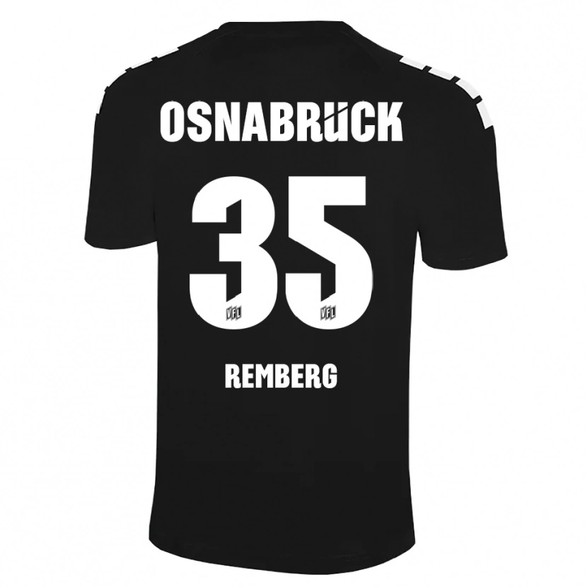 DanxenメンズMats Remberg#35ブラックホワイトゴールキーパー シャツ2025/26ジャージーユニフォーム