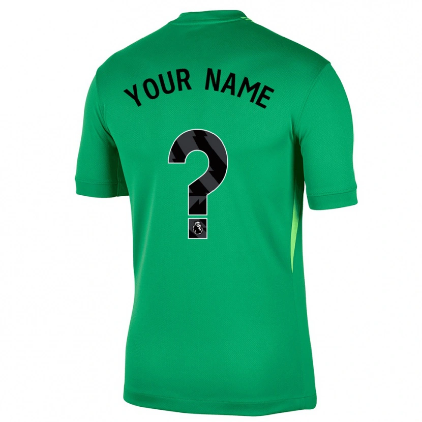 DanxenメンズチェルシーFC緑 黒ゴールキーパー シャツ2025/26ジャージーユニフォーム