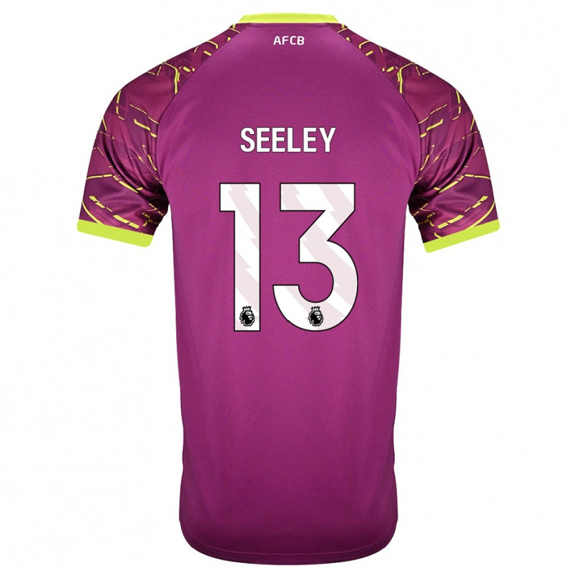 DanxenメンズWill Seeley#13濃マゼンタゴールキーパー シャツ2025/26ジャージーユニフォーム