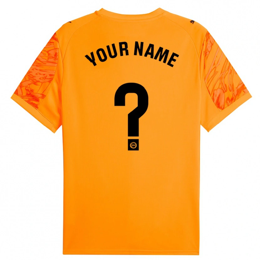 Danxenメンズデポルティーボ・アラベスオレンジブラックゴールキーパー シャツ2025/26ジャージーユニフォーム