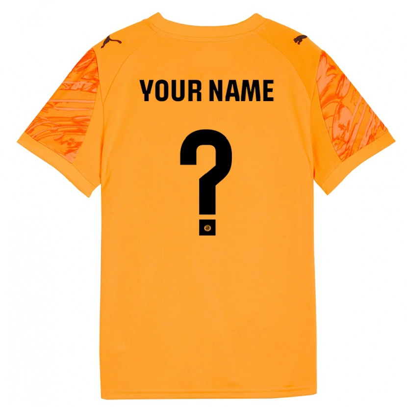 DanxenメンズジローナFCオレンジブラックゴールキーパー シャツ2025/26ジャージーユニフォーム