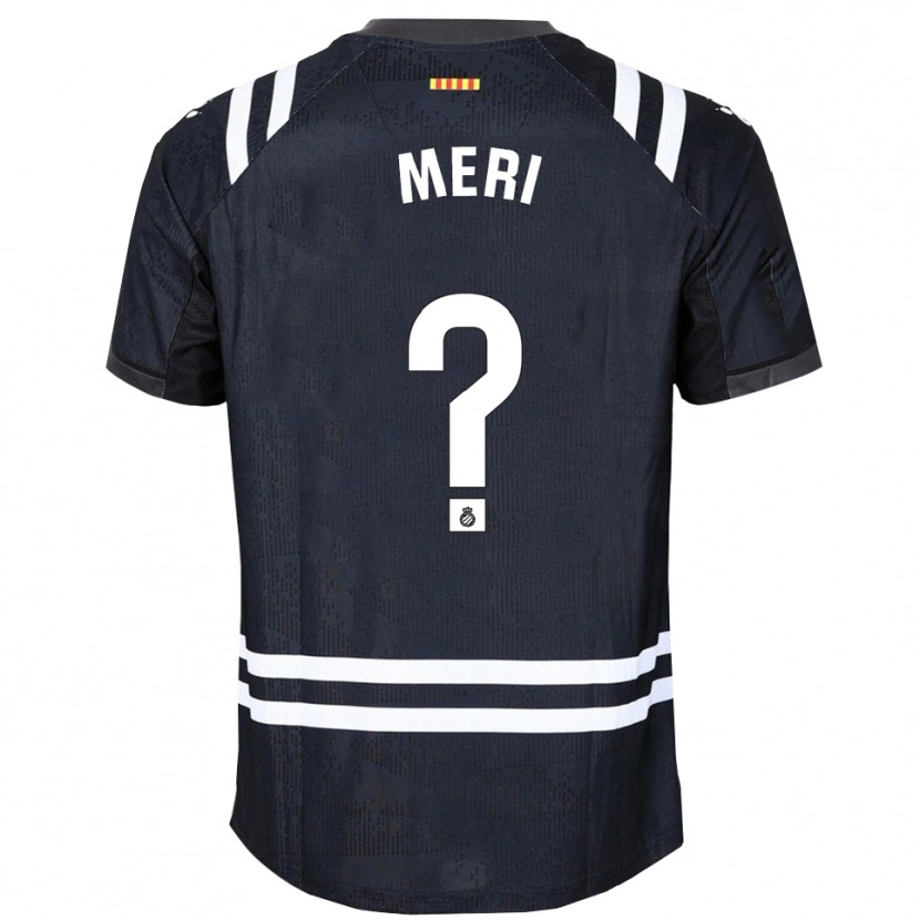 DanxenメンズMeritxel Muñoz Alsina#0ブラックホワイトゴールキーパー シャツ2025/26ジャージーユニフォーム