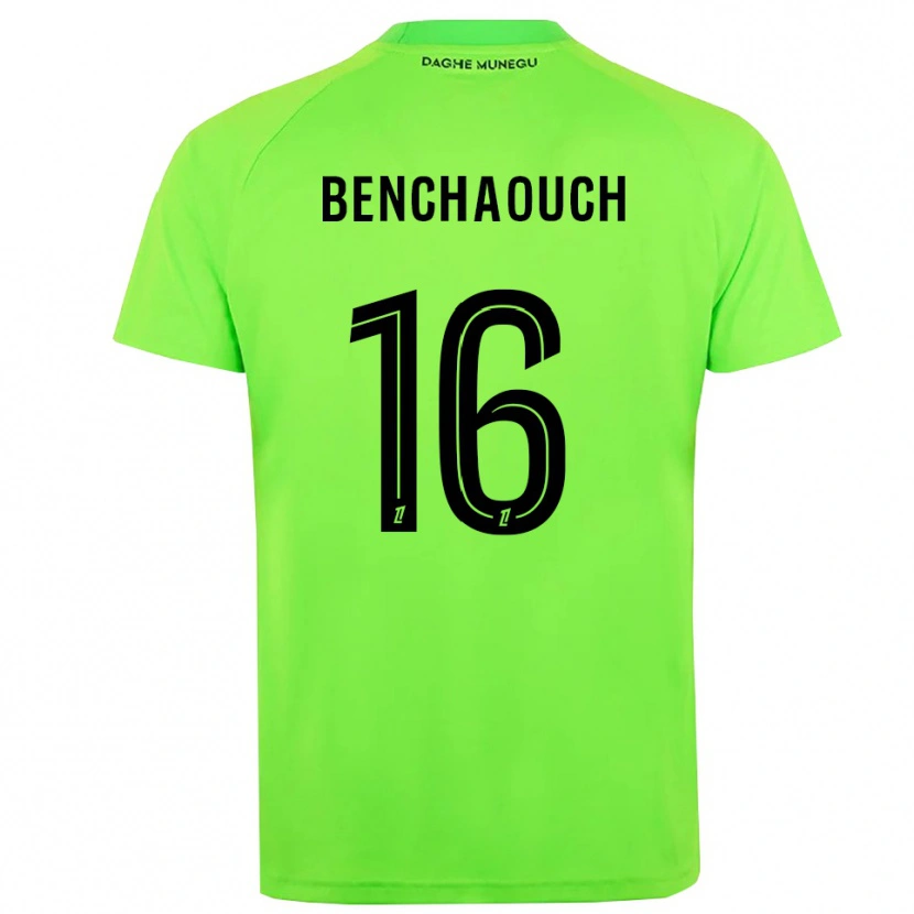 DanxenメンズYanis Benchaouch#16グリーンブラックゴールキーパー シャツ2025/26ジャージーユニフォーム