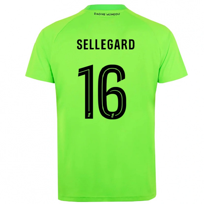 DanxenメンズAlexander Sellegard#16グリーンブラックゴールキーパー シャツ2025/26ジャージーユニフォーム