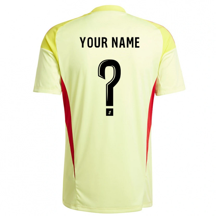 DanxenメンズパリFCライトイエローブラックゴールキーパー シャツ2025/26ジャージーユニフォーム