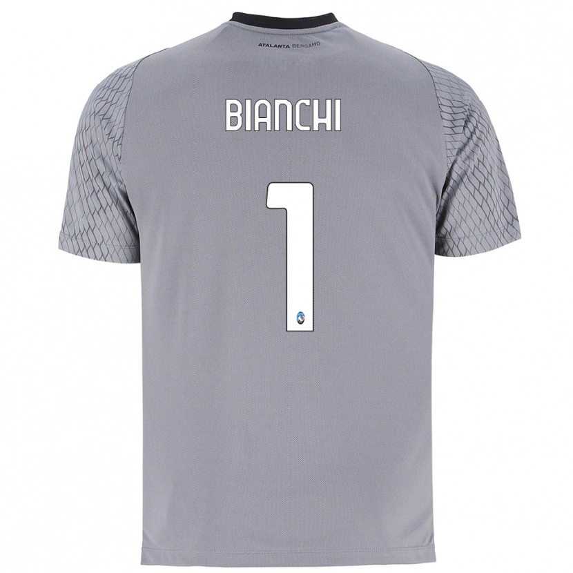 DanxenメンズMattia Bianchi#1灰色青赤ゴールキーパー シャツ2025/26ジャージーユニフォーム