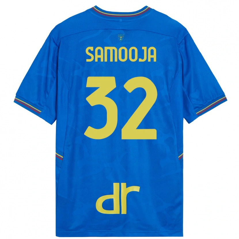 DanxenメンズJasper Samooja#32ロイヤルブルー茶ゴールキーパー シャツ2025/26ジャージーユニフォーム