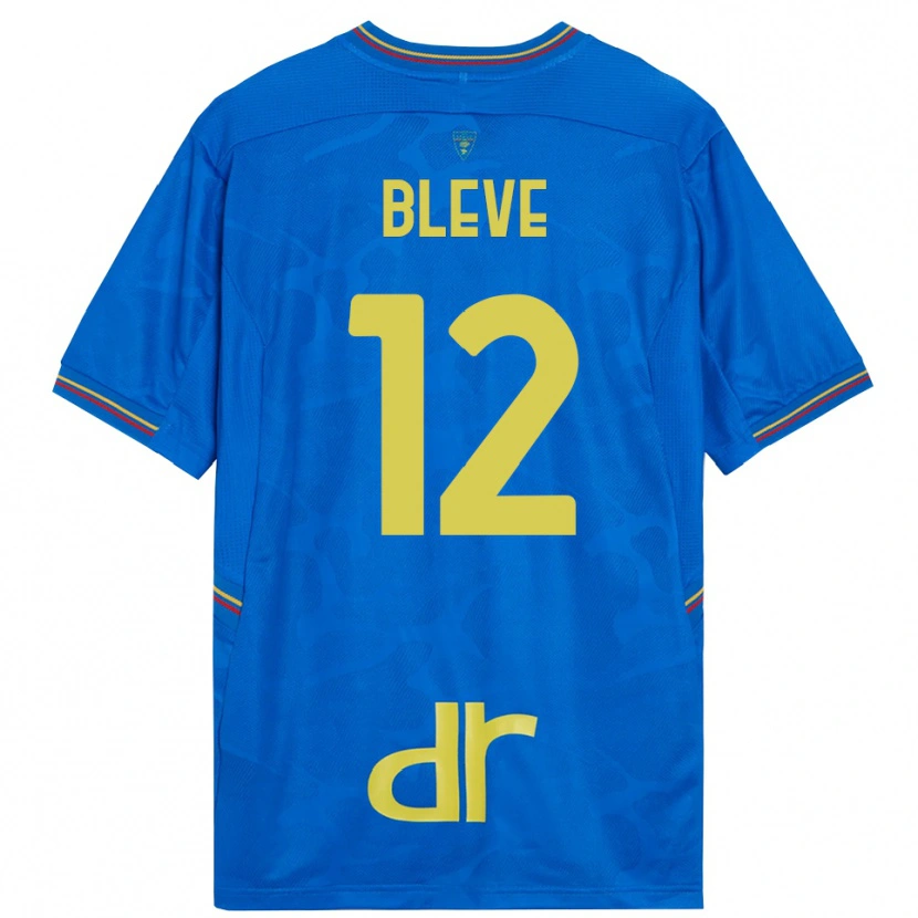 DanxenメンズDaniele Bleve#12ロイヤルブルー茶ゴールキーパー シャツ2025/26ジャージーユニフォーム