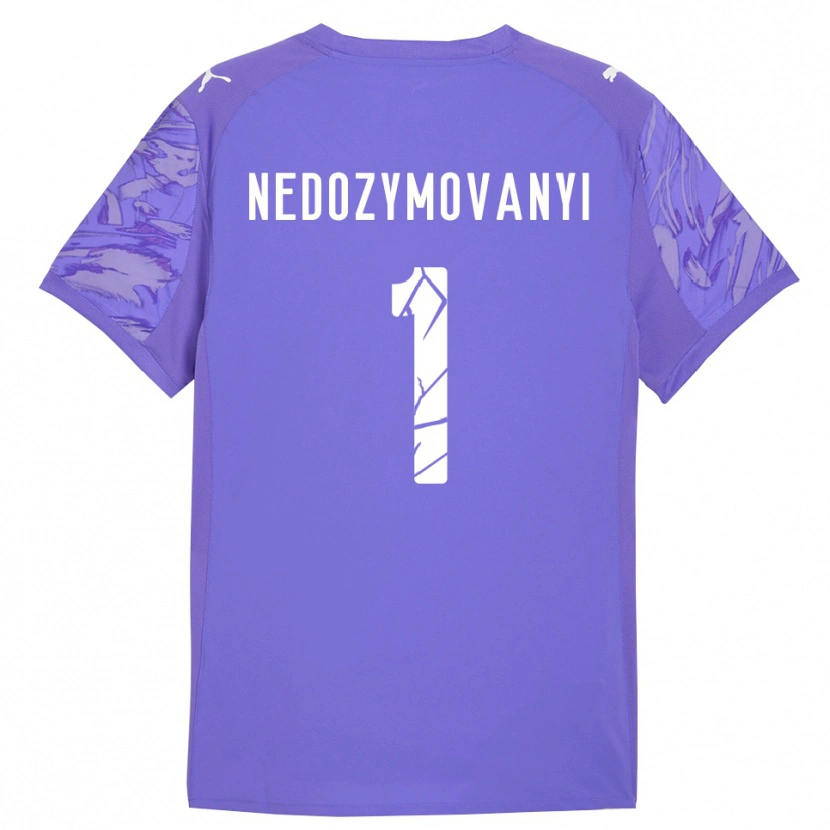 DanxenメンズArtem Nedozymovanyi#1ライラックパープルゴールキーパー シャツ2025/26ジャージーユニフォーム