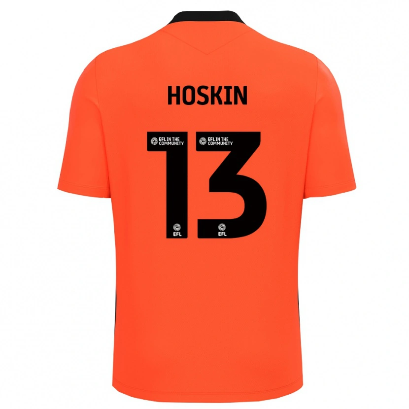 DanxenメンズOwen Hoskin#13レッドブラックゴールキーパー シャツ2025/26ジャージーユニフォーム