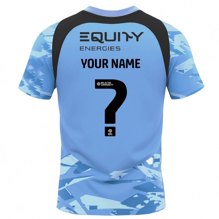 Danxenメンズミルトン・キーンズ・ドンズFCライトブルーブラックゴールキーパー シャツ2025/26ジャージーユニフォーム