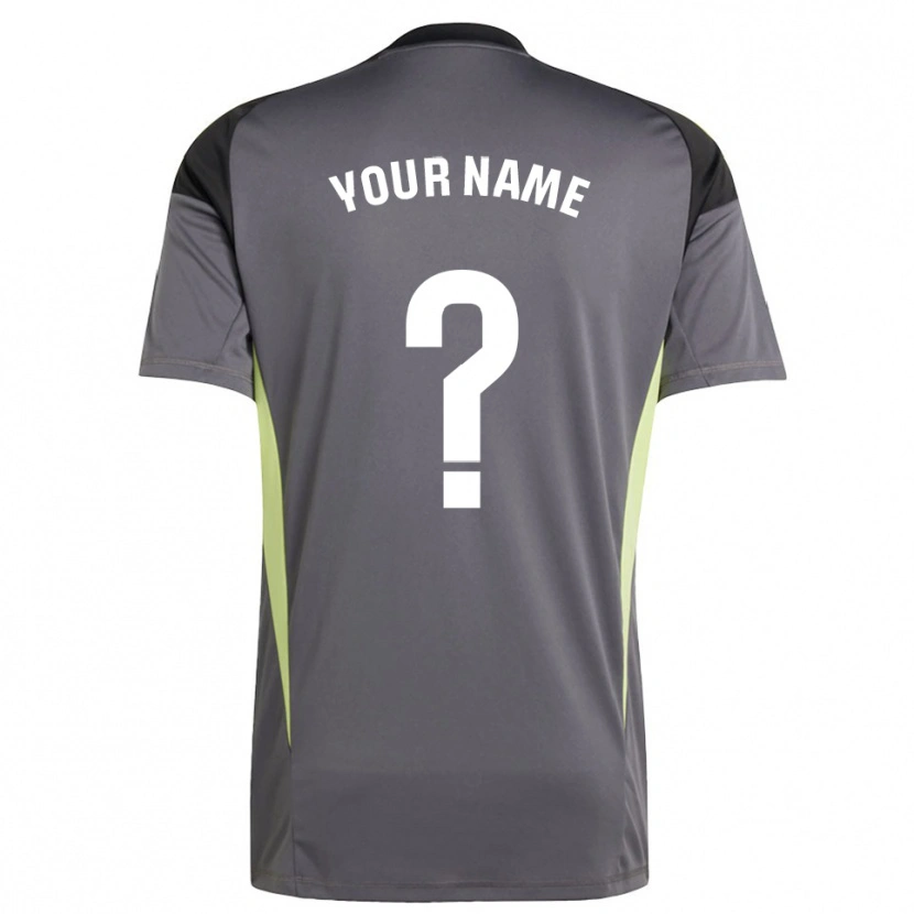 Danxenメンズレアル・オビエドダークグレーブラックゴールキーパー シャツ2025/26ジャージーユニフォーム