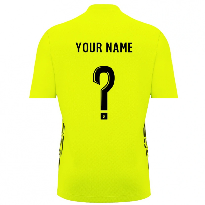 DanxenメンズAJオセール蛍光グリーンゴールキーパー シャツ2025/26ジャージーユニフォーム