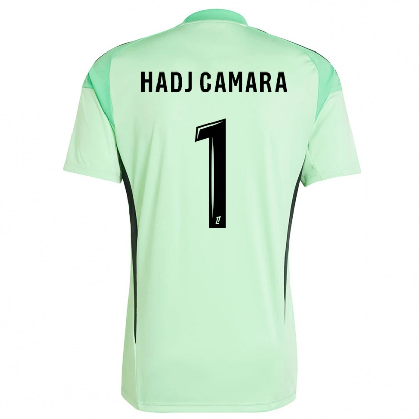 DanxenメンズEl Hadj Camara#1ライトグリーンブラックゴールキーパー シャツ2025/26ジャージーユニフォーム