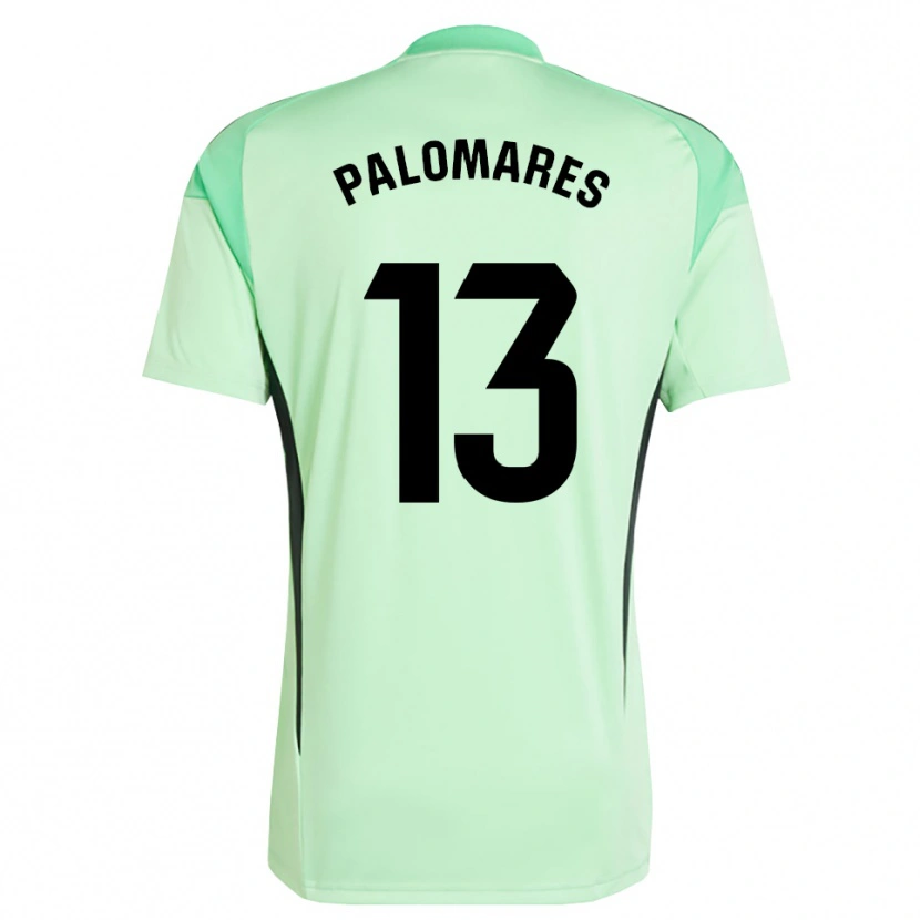 DanxenメンズJuanpa Palomares#13ライトグリーンブラックゴールキーパー シャツ2025/26ジャージーユニフォーム