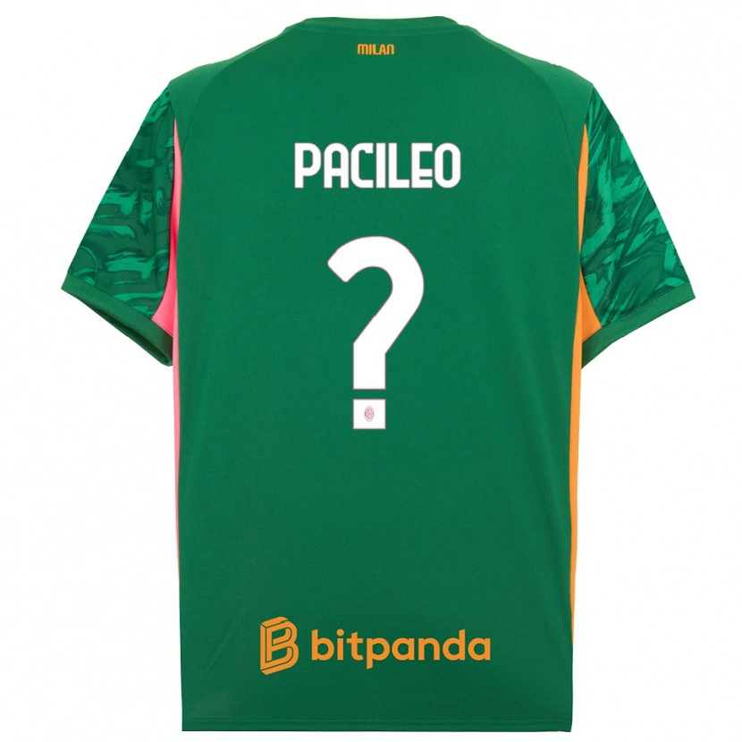DanxenメンズAlessandro Pacileo#0緑オレンジピンクゴールキーパー シャツ2025/26ジャージーユニフォーム