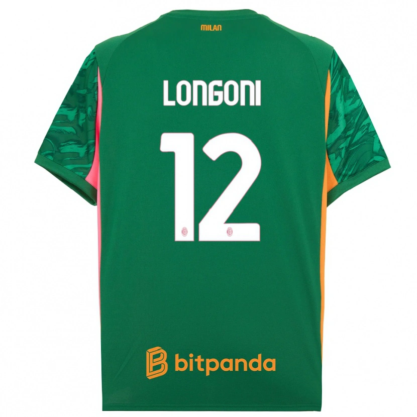 DanxenメンズAlessandro Longoni#12緑オレンジピンクゴールキーパー シャツ2025/26ジャージーユニフォーム