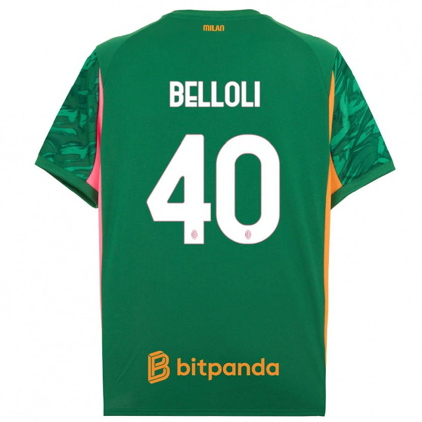DanxenメンズSofia Belloli#40緑オレンジピンクゴールキーパー シャツ2025/26ジャージーユニフォーム