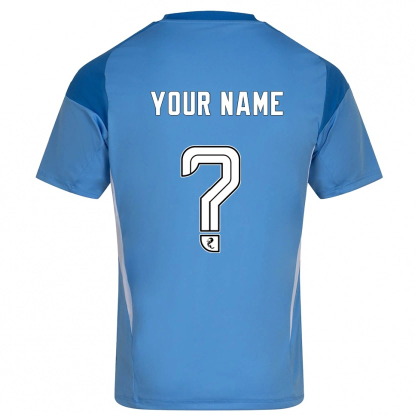 DanxenレディースアバディーンFCブルーホワイトゴールキーパー シャツ2025/26ジャージーユニフォーム