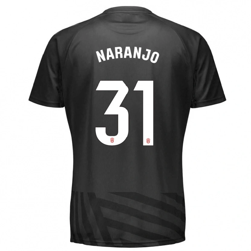 DanxenレディースDavid Naranjo#31グレーブラックゴールキーパー シャツ2025/26ジャージーユニフォーム