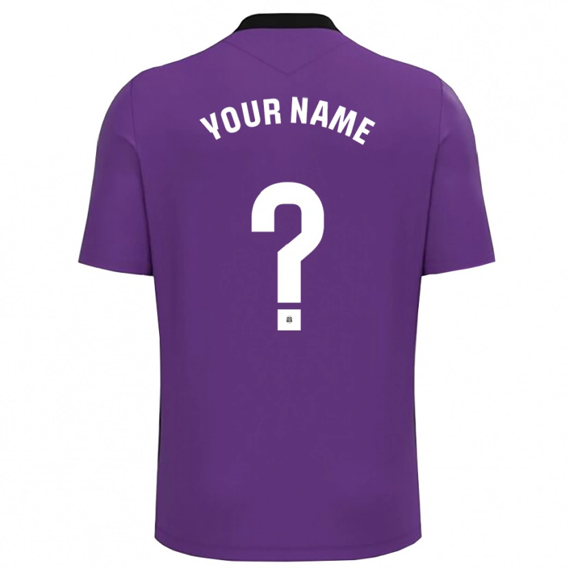 DanxenレディースFCカルタヘナパープルホワイトゴールキーパー シャツ2025/26ジャージーユニフォーム