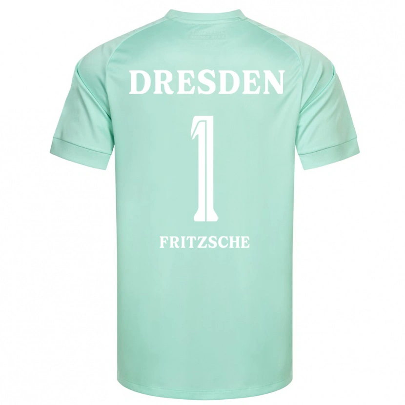 DanxenレディースMaximus Fritzsche#1ライトグリーンホワイトゴールキーパー シャツ2025/26ジャージーユニフォーム