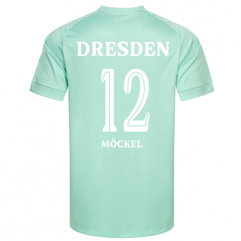 DanxenレディースRichard Möckel#12ライトグリーンホワイトゴールキーパー シャツ2025/26ジャージーユニフォーム